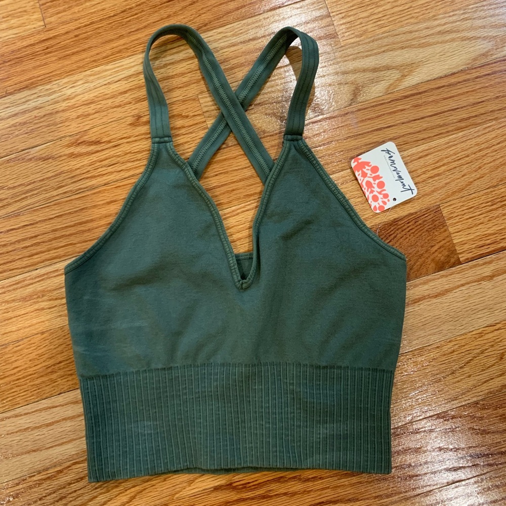 NWT Free People halter crop top
